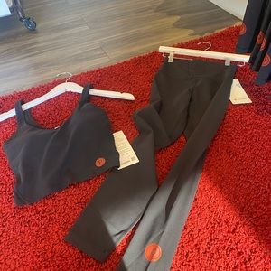Pure Barre x lululemon align tank/leggings being sold as a set
